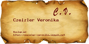 Czeizler Veronika névjegykártya